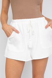 Flare Double Gauze Shorts