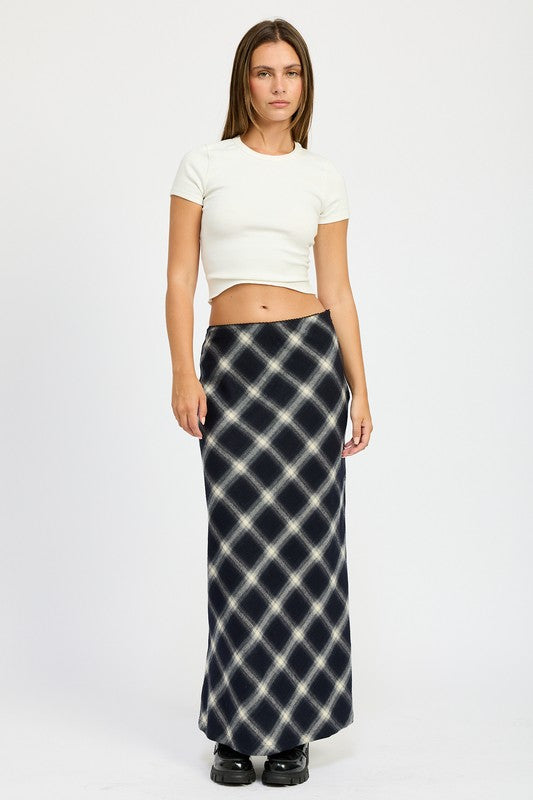 BIAS MAXI SKIRT