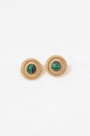 Cairo Stone Stud Earrings