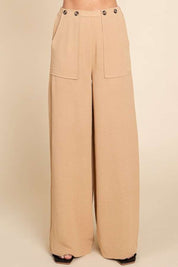 Culture Code Full Size High Waist Wide Leg Cargo Pants