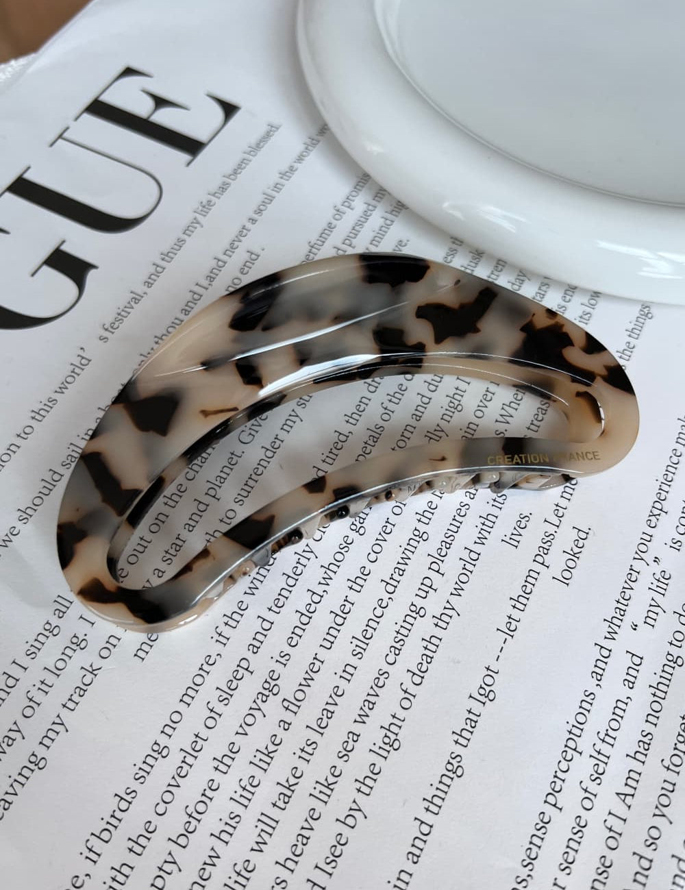 Acetate Hair Claw Clip