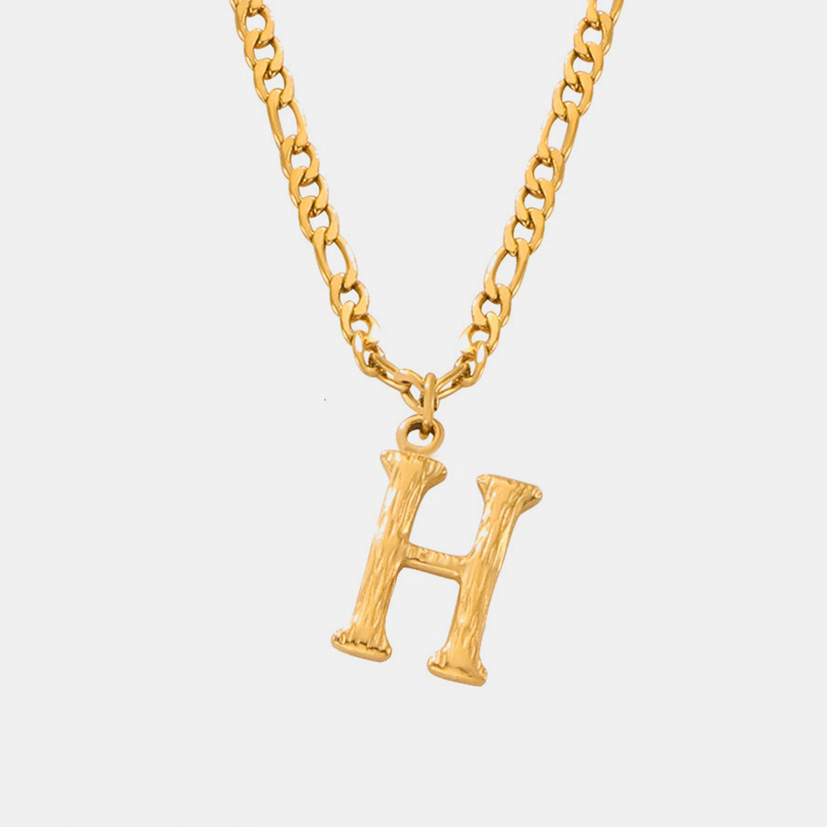 Letter Pendant Necklace