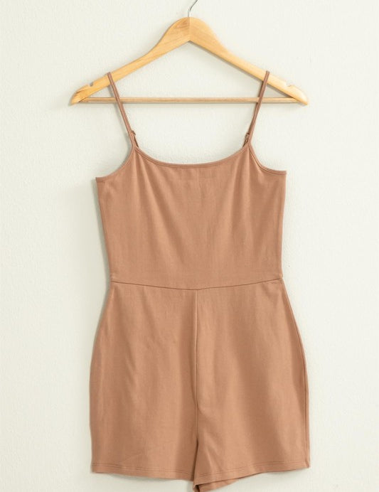 Loving Me Fitted Sleeveless Romper