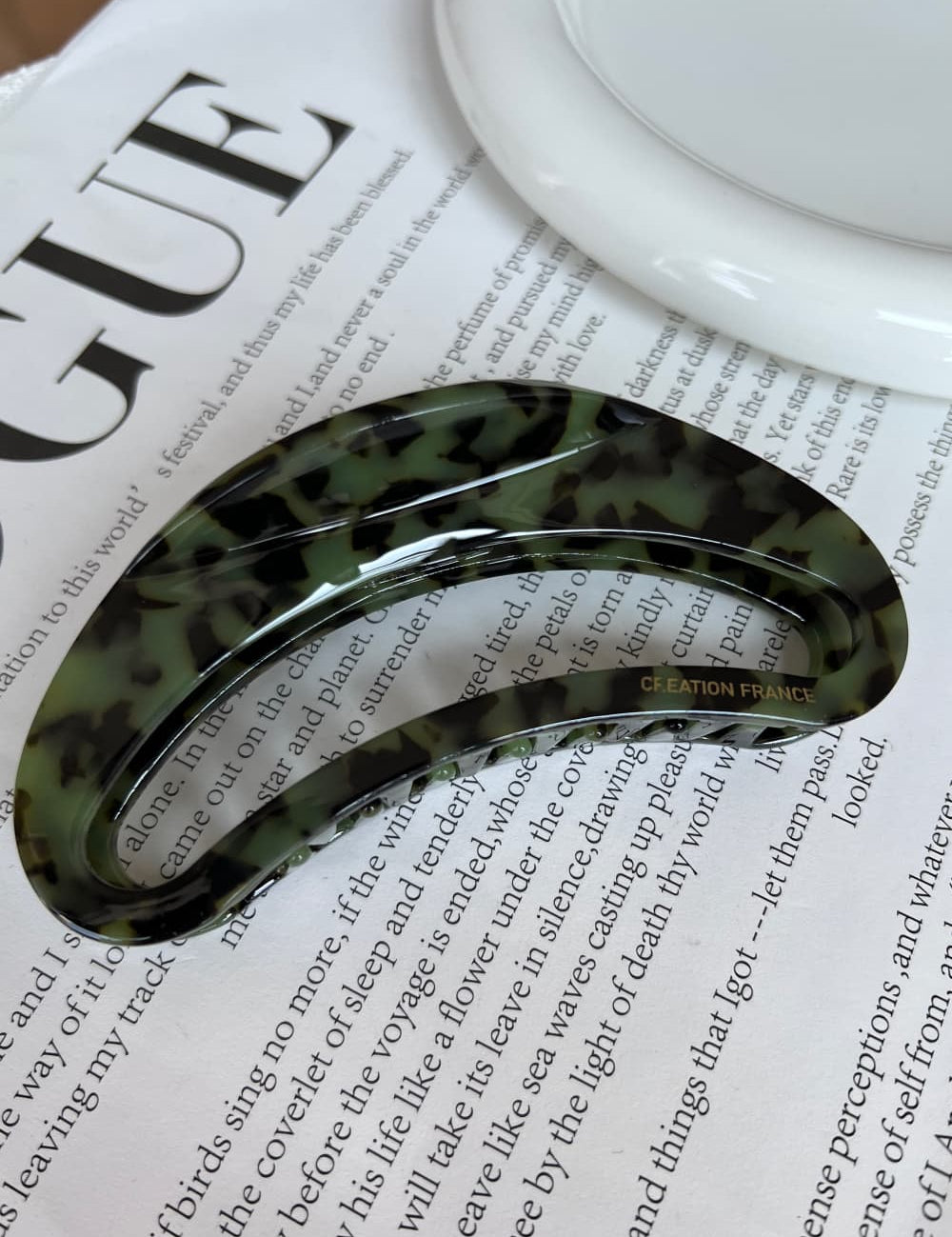 Acetate Hair Claw Clip